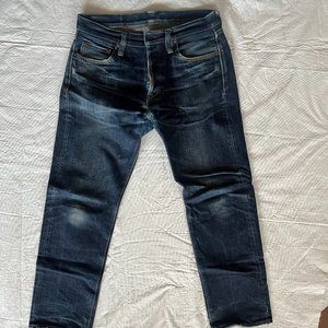 Iron Heart Dark Blue Denim Jeans 32W 30L